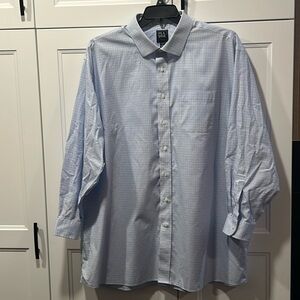 Jos. A Bank Traveler 18 1/2 - 34 Blue Checked